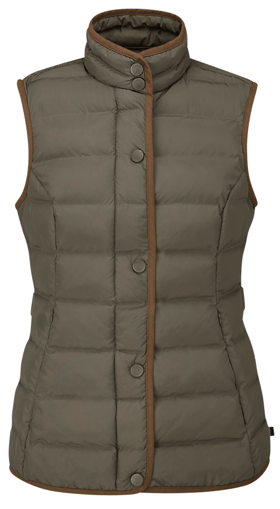 productImage: Calsall Quilted Waistcoat naisten liivi, Olive