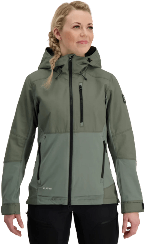 Trekking Lite Pro Jacket naisten takki, harmaavihreä, view: 1