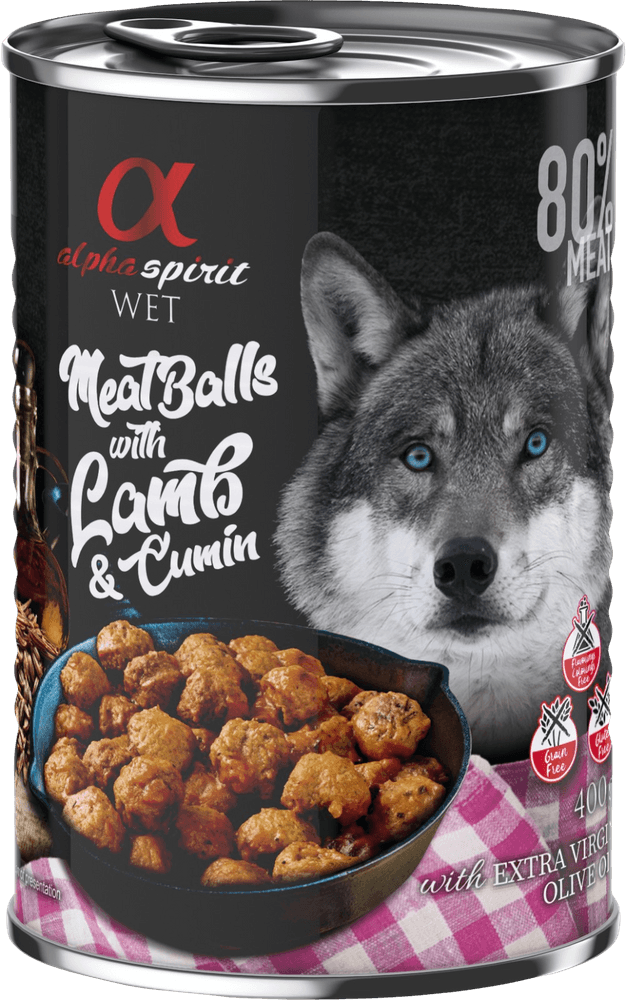 productImage: Meat Balls with Lamb and Cumin märkäruoka, 400 g