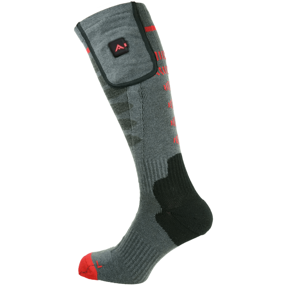 productImage: Heat SurroundActive Ohut Lämpösukat sis. Powerbank Basic Grey