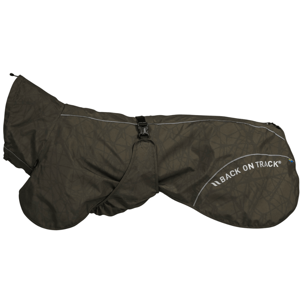 Bay Rain Coat High Set Tail 70-75 cm Olive, view: 1