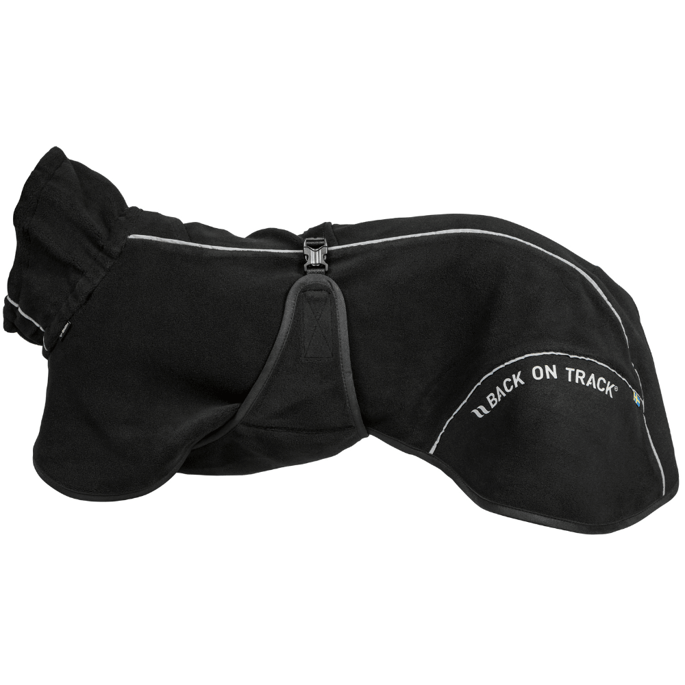 productImage: Bay Fleece Coat Low Set Tail 40-50 cm Black