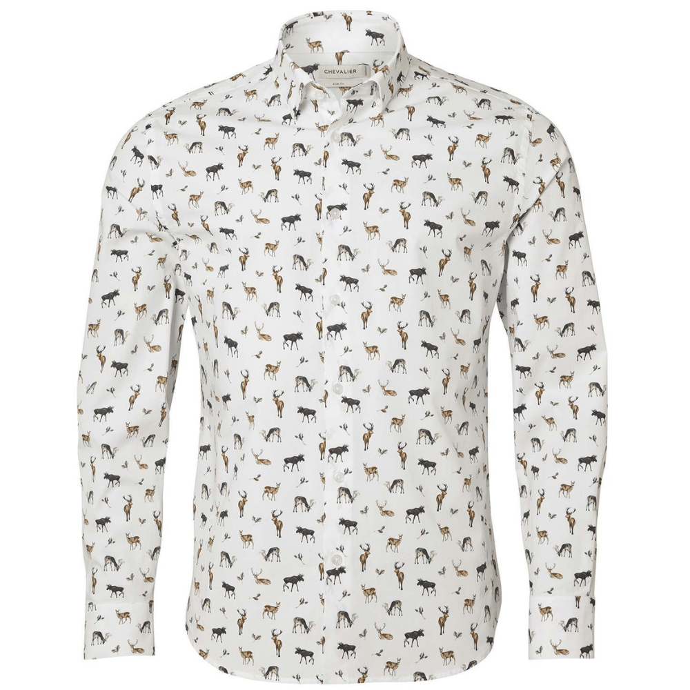 productImage: M's Danson Contemporary Fit Shirt Royal Family Print