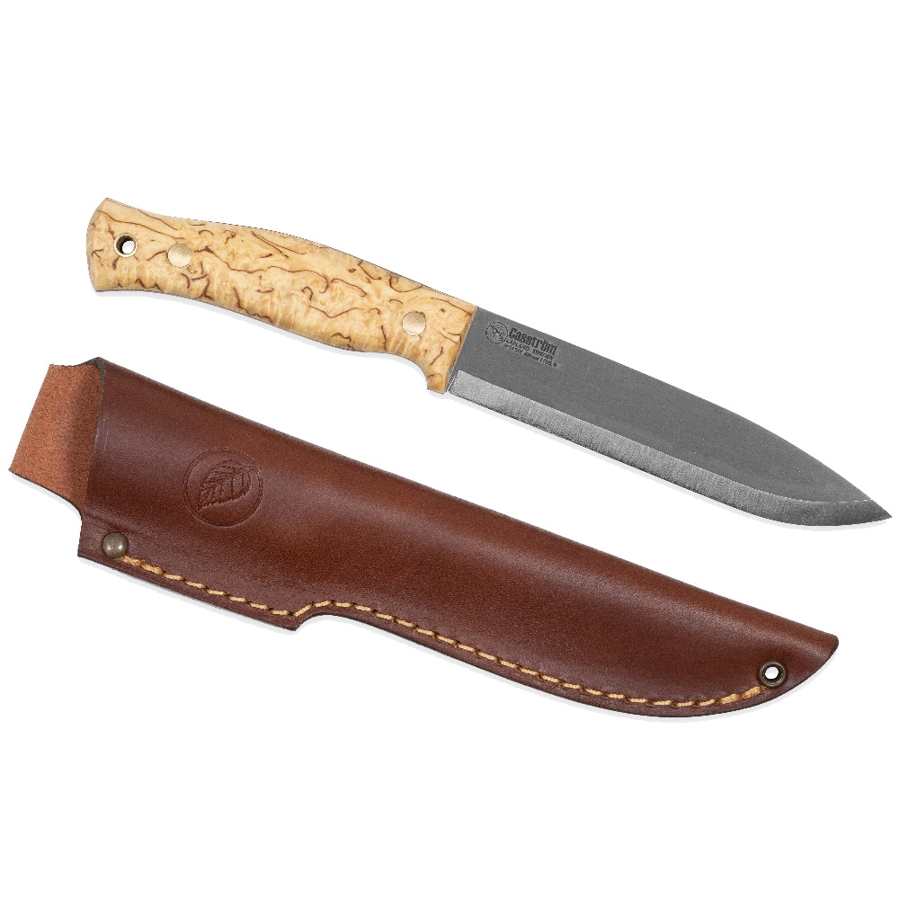 No.14 Swedish Forest Knife puukko, visakoivu, view: 1