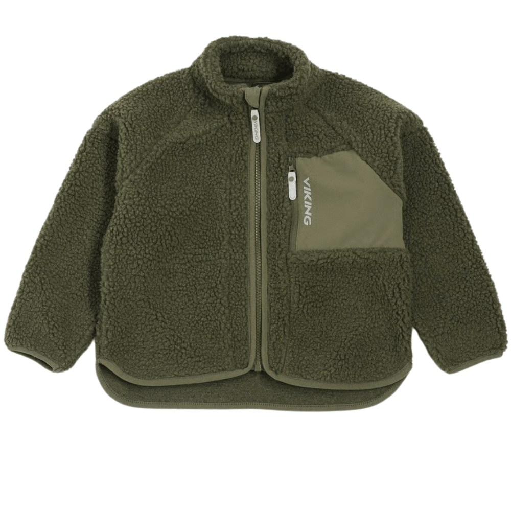 productImage: Playtime Pile Midlayer Jacket Kids Olive