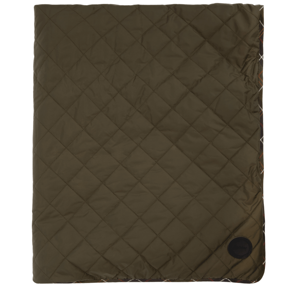 productImage: Koiran tilkku- ja fleece-peitto, oliivi