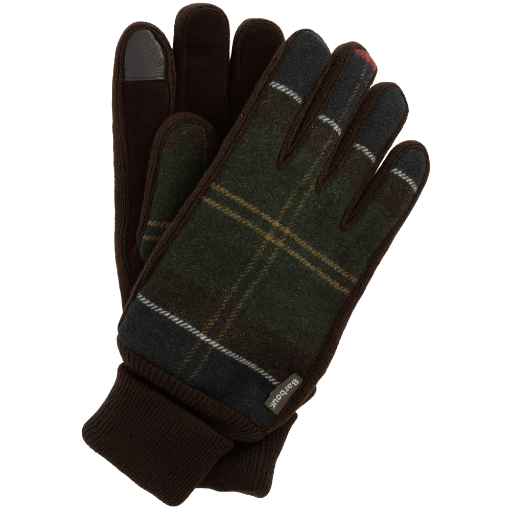 productImage: M's Hackney Tartan Gloves Classic Tartan