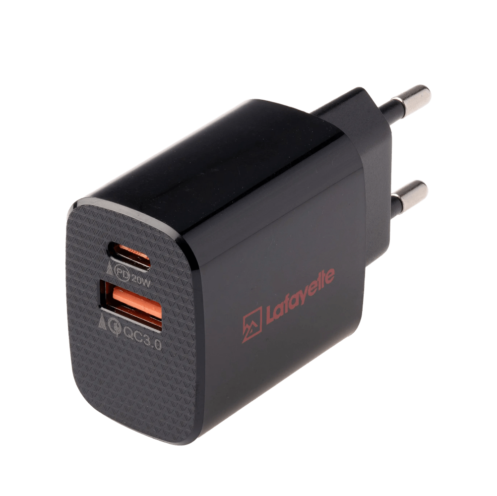 productImage: Seinäadapteri USB-A & USB-C
