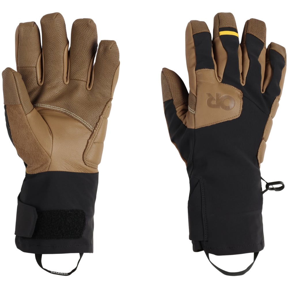 productImage: M's Extravert Gloves Dark Natural/Black