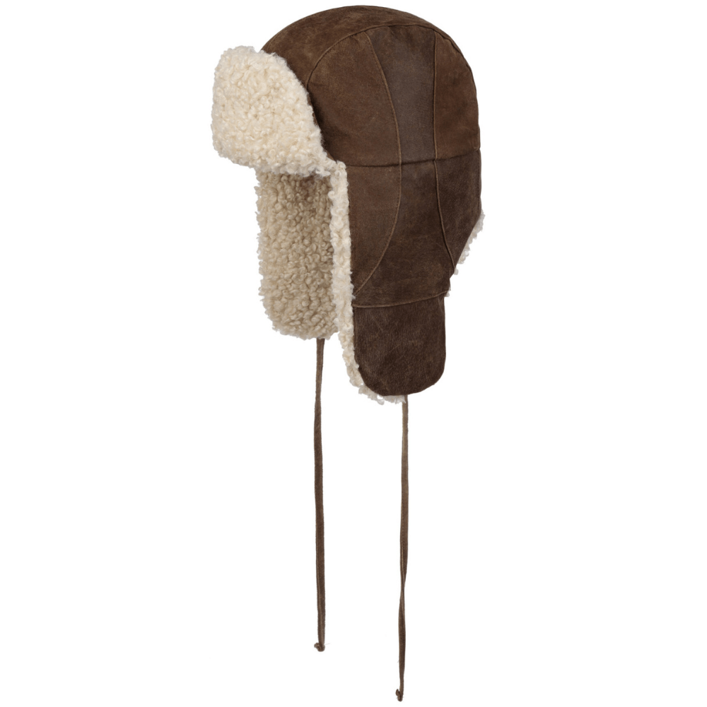 productImage: Bomber Cap Waxed Pigskin Brown