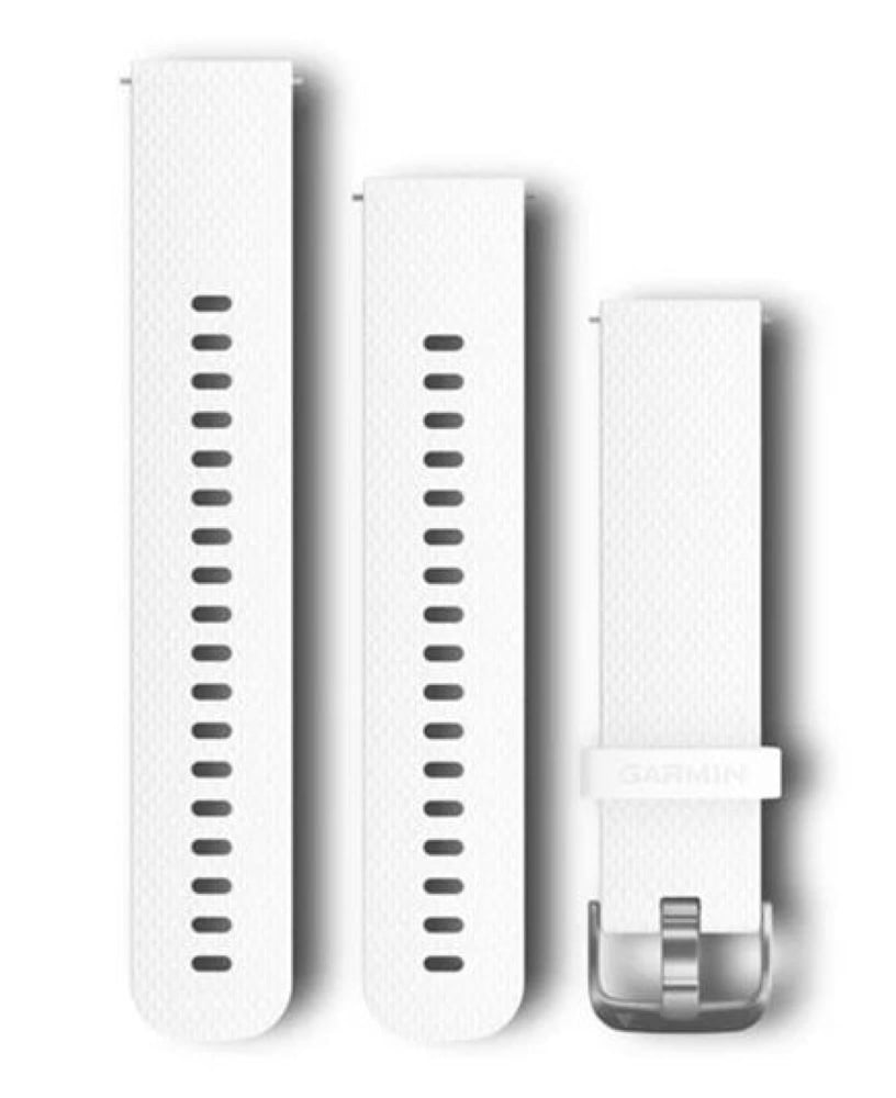 productImage: Quick Release 20 Silikon Silver Hvit