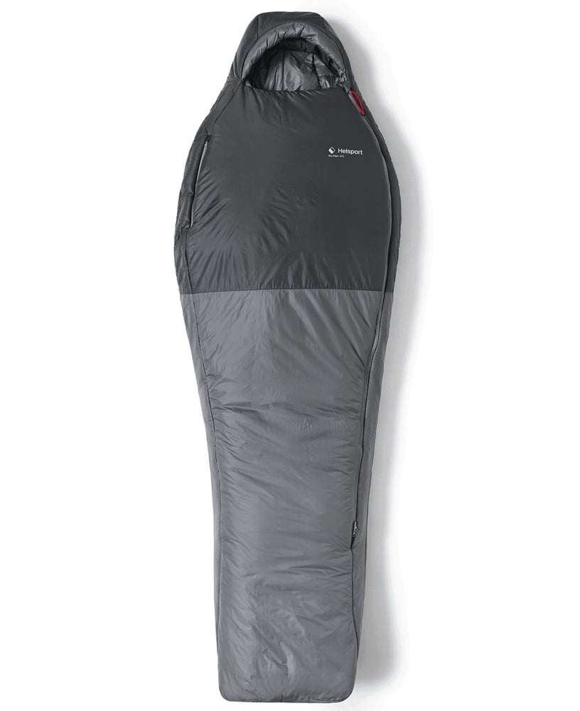 productImage: Pro Fiber -5 Sleeping Bag 185cm Smoky Grey / Ruby Red