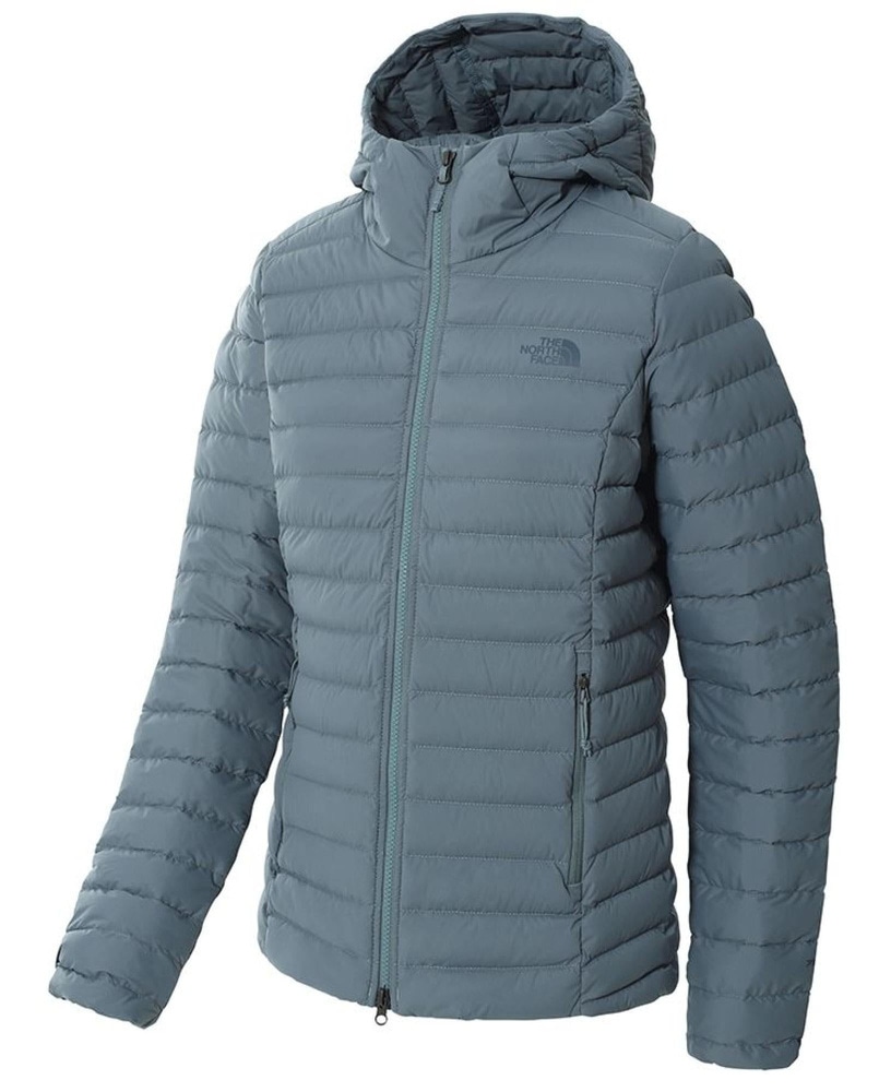 productImage: W Stretch Down Hoodie Goblin Blue