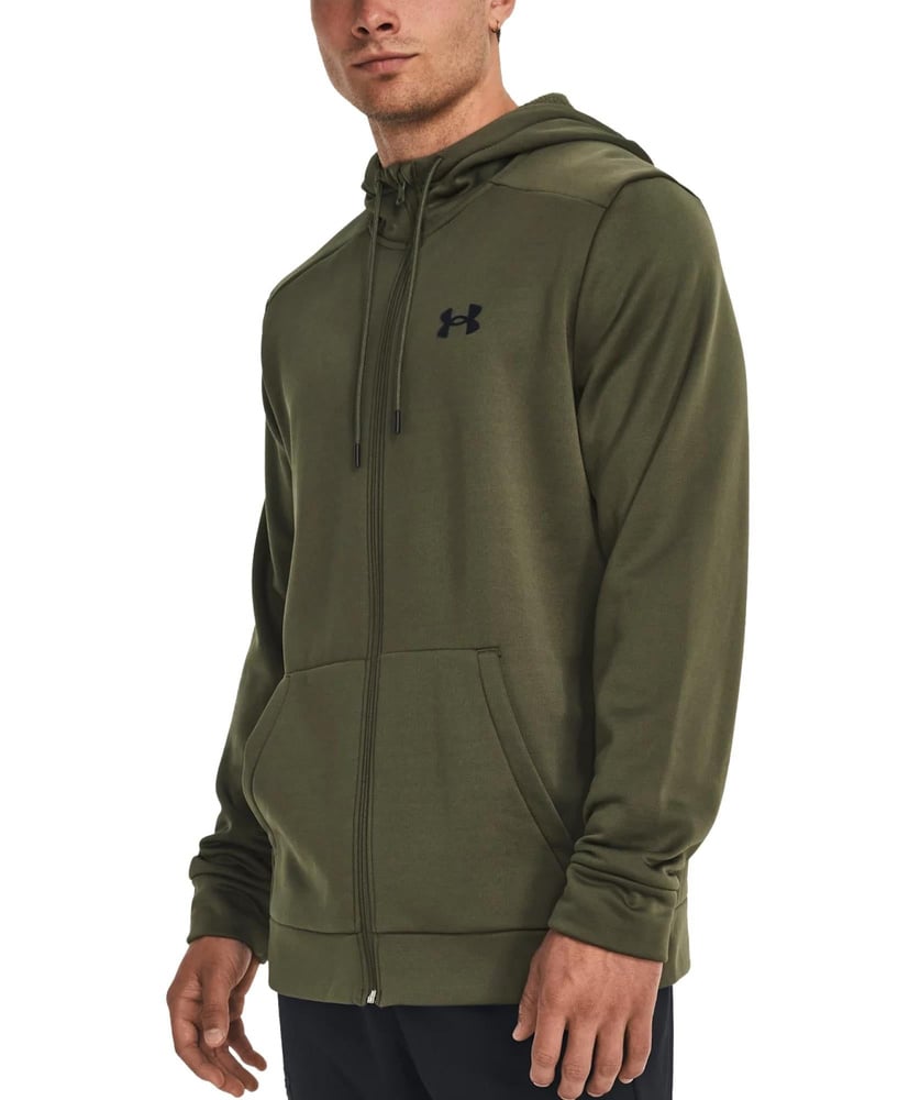 productImage: UA Armour Fleece FZ Hoodie Marine OD Green
