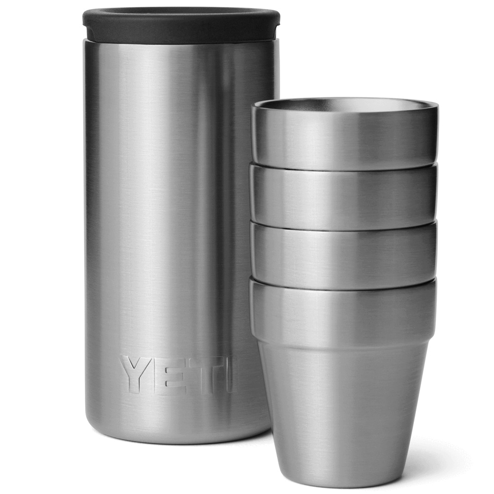 productImage: Rambler Shot Glasses with Carrying Case Stainless Steel