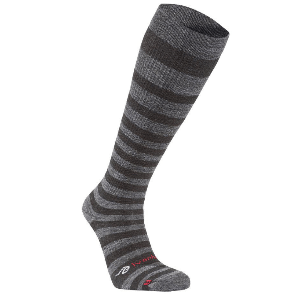 productImage: M's Wool Sock Compression Stripe Black