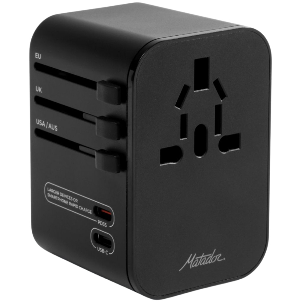 productImage: Global Travel Adapter Black
