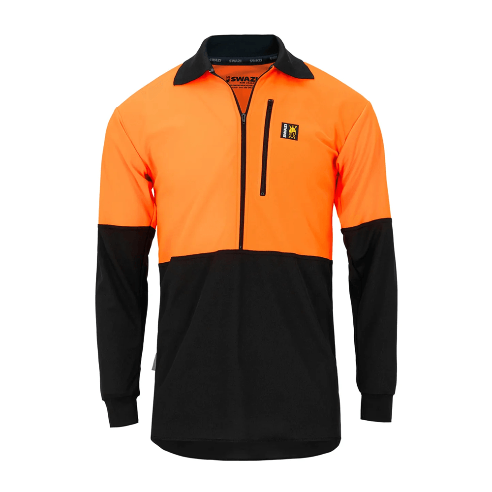 productImage: Hi-Vis Climb-Max Long Sleeve Shirt Blaze / Black