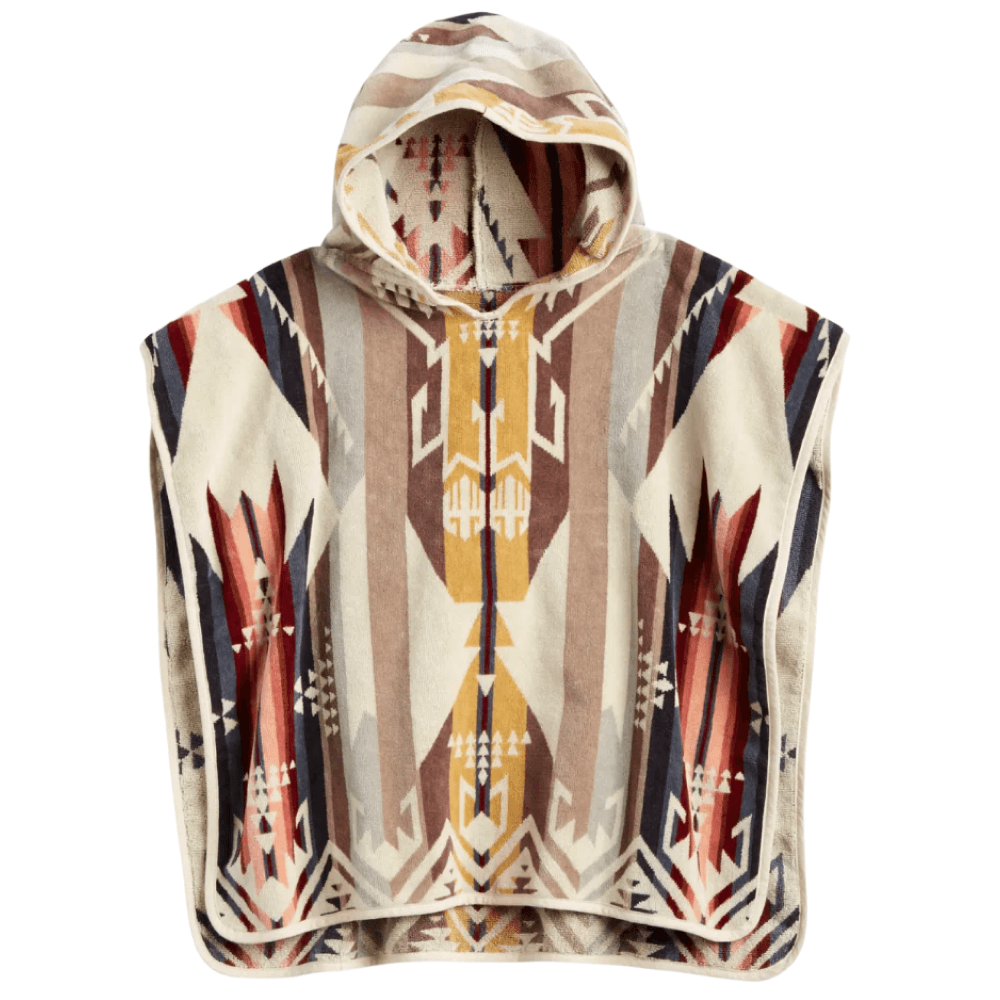 productImage: Adult Jacquard Hooded Towel White Sands Tan