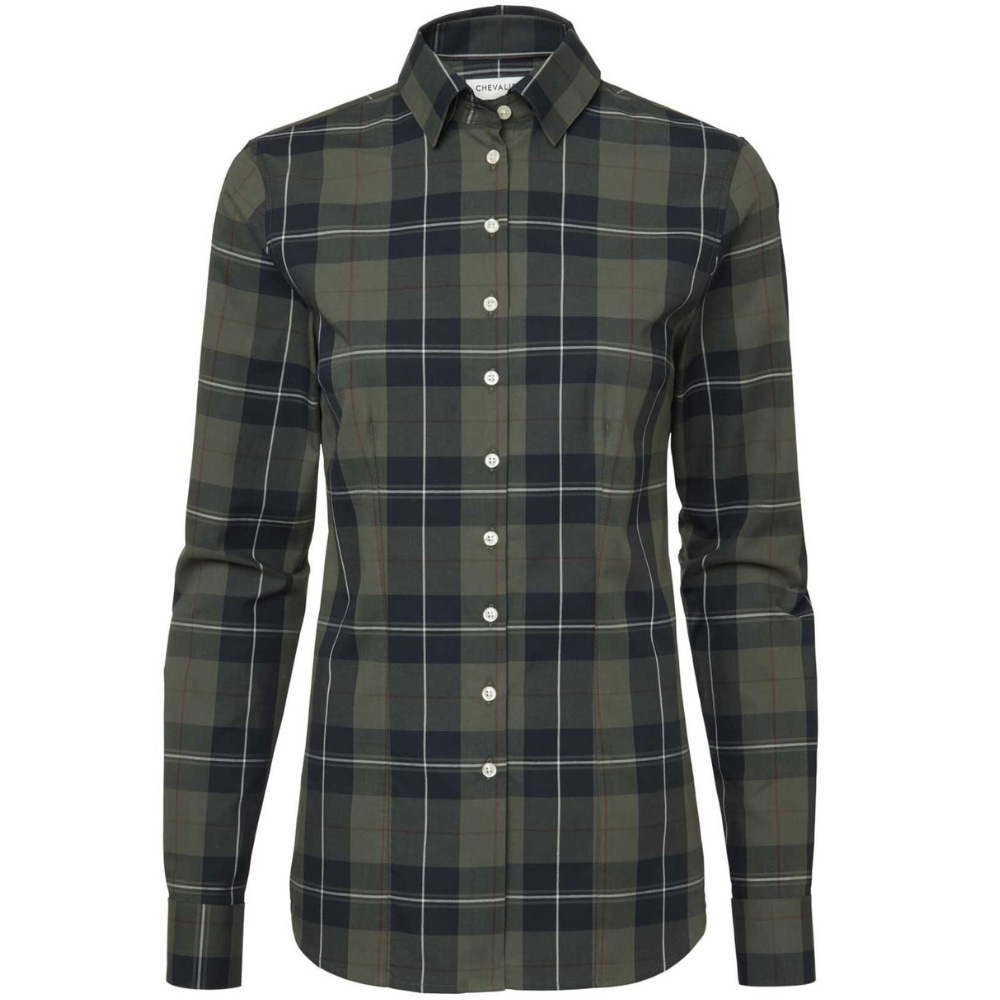 productImage: Madeley Contemporary Fit Shirt Chevalier Check Dark