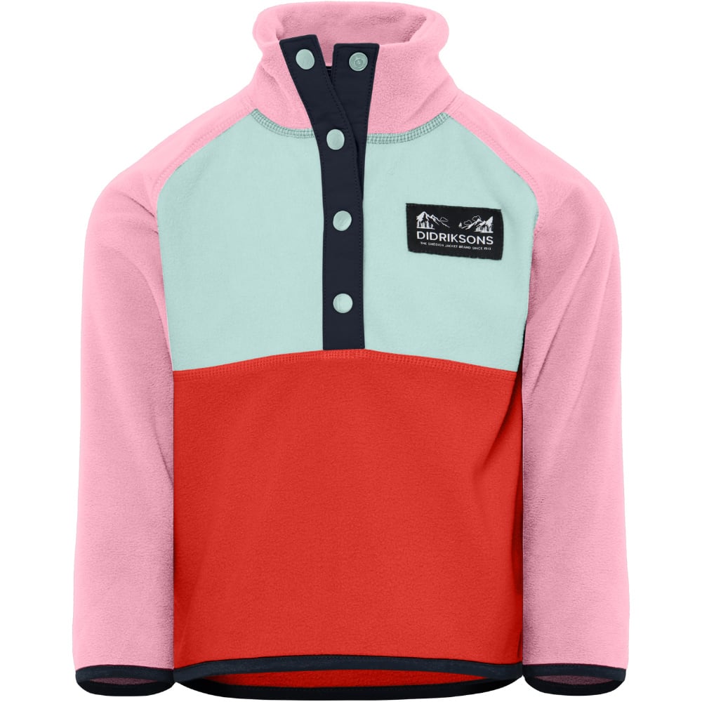productImage: Monte Kids Half Button 5 Light Heather Pink