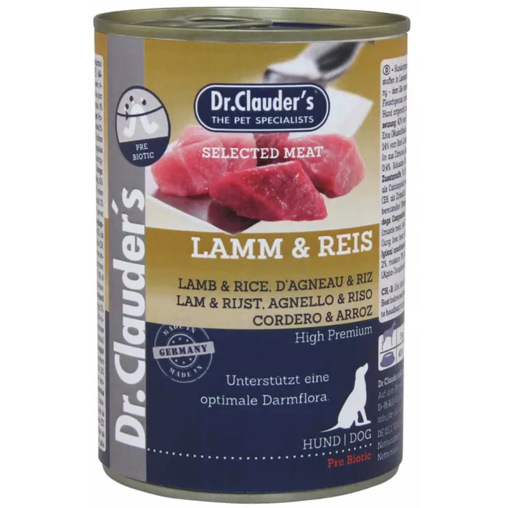 productImage: Prebiotic Lamb & Rice 400 g Dog Wetfood
