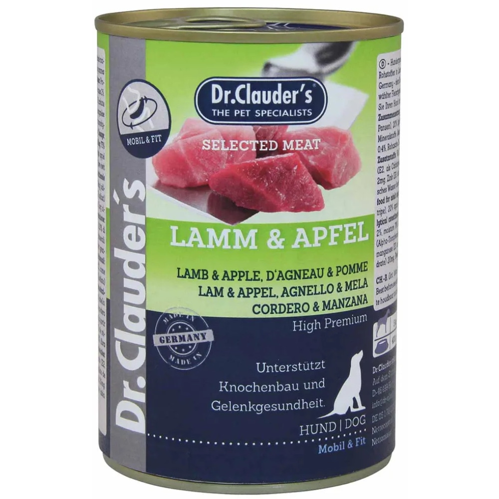productImage: Prebiotics Lamb & Apple 400 g Dog Wet Food