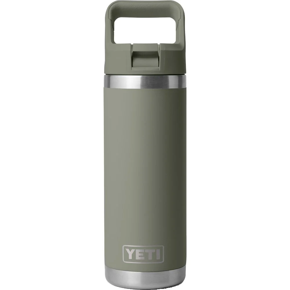 Rambler 18 Oz C Straw Bottle Pampa Green, view: 1