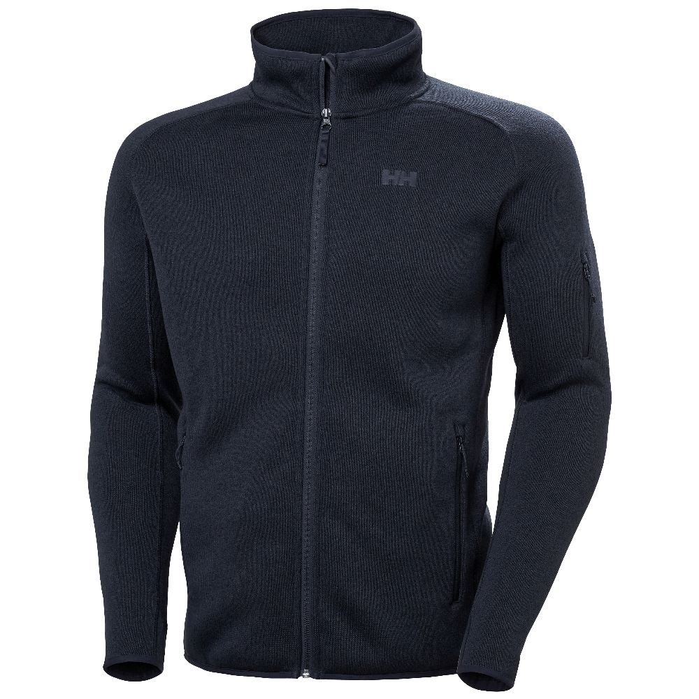 productImage: Varde Fleece Jacket 2.0 miesten fleecetakki, laivastonsininen