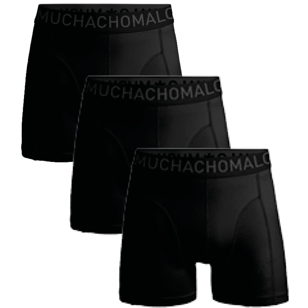 productImage: 1010 3-pack Microfiber Boxer Black/Black/Black
