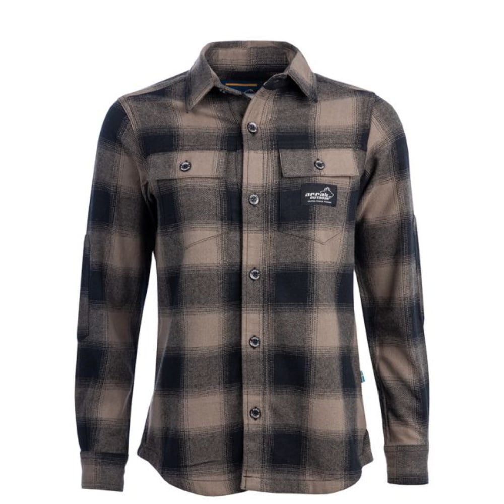 productImage: Flannel Insulated Shirt Lady Brown/Black