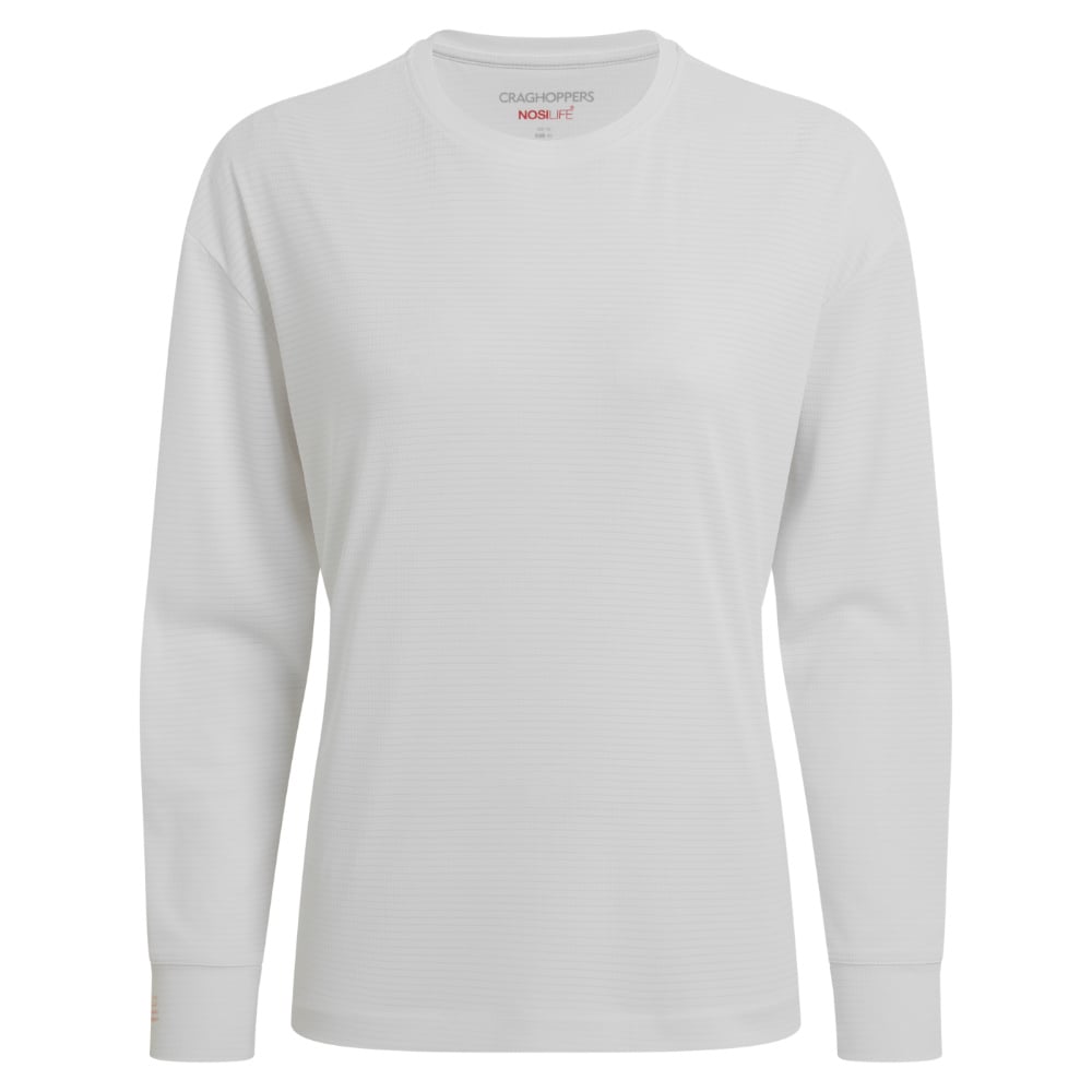 productImage: W's Nosilife Solarshield+ Long Sleeved T-Shirt White