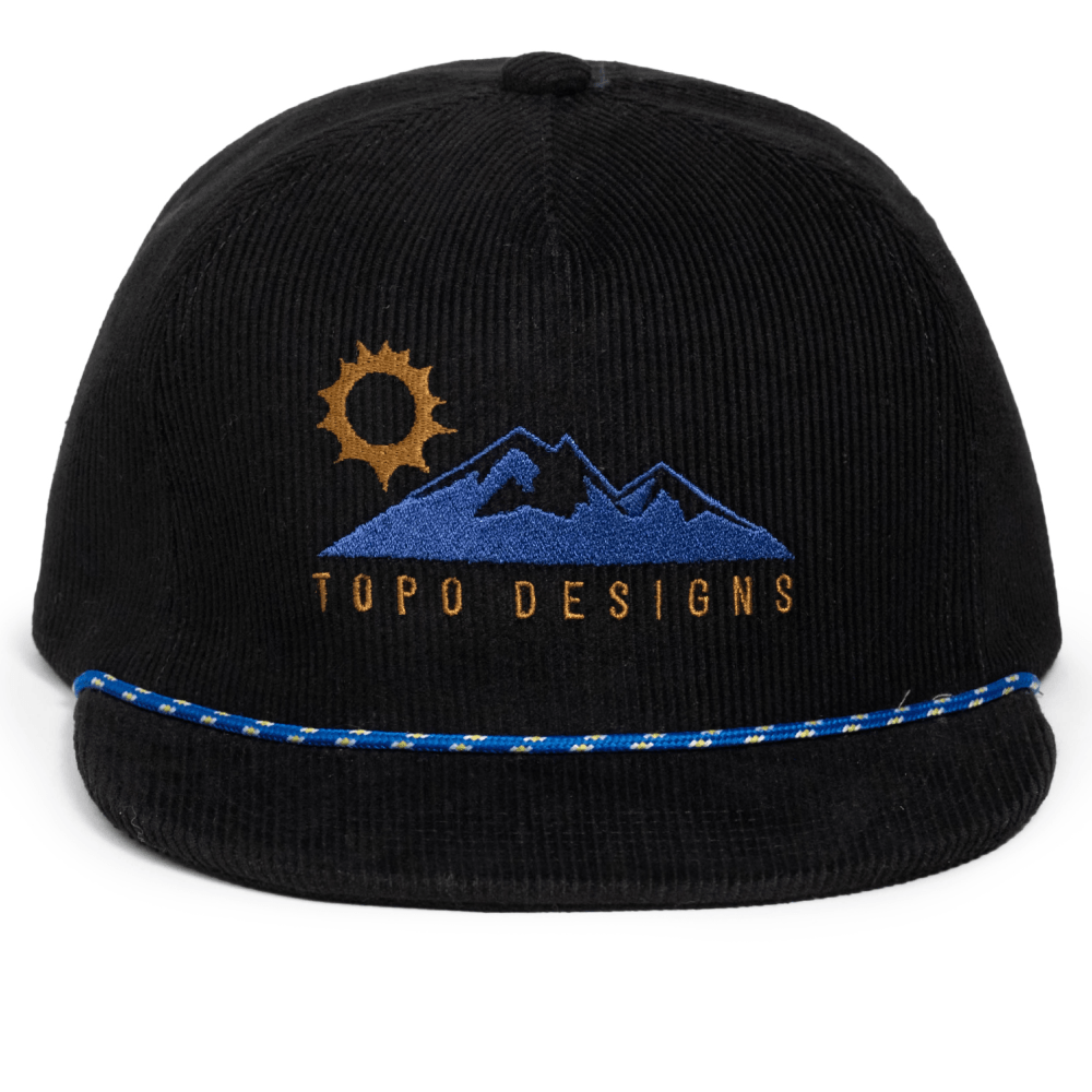 Corduroy Trucker Hat - Alpine View Black, view: 1