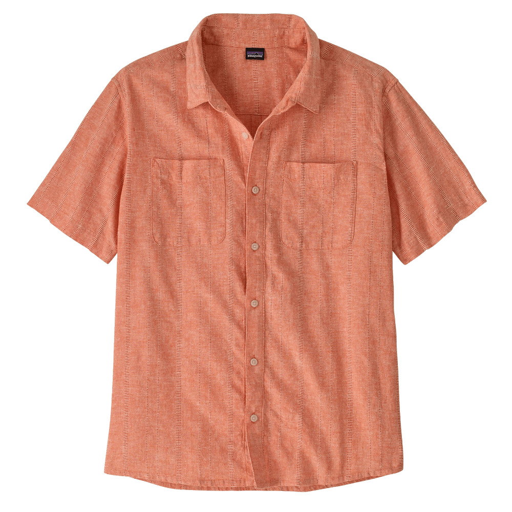 productImage: M's Back Step Shirt Swell Dobby: Coal Orange