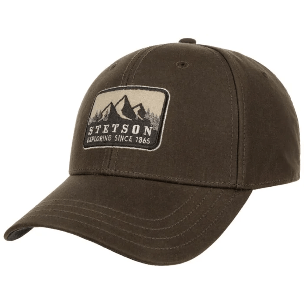 productImage: Baseball Cap Waxed Cotton Dark Chocolate