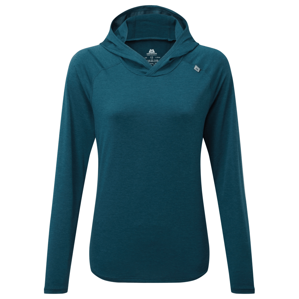 productImage: W's Glace Hooded Top Majolica Blue