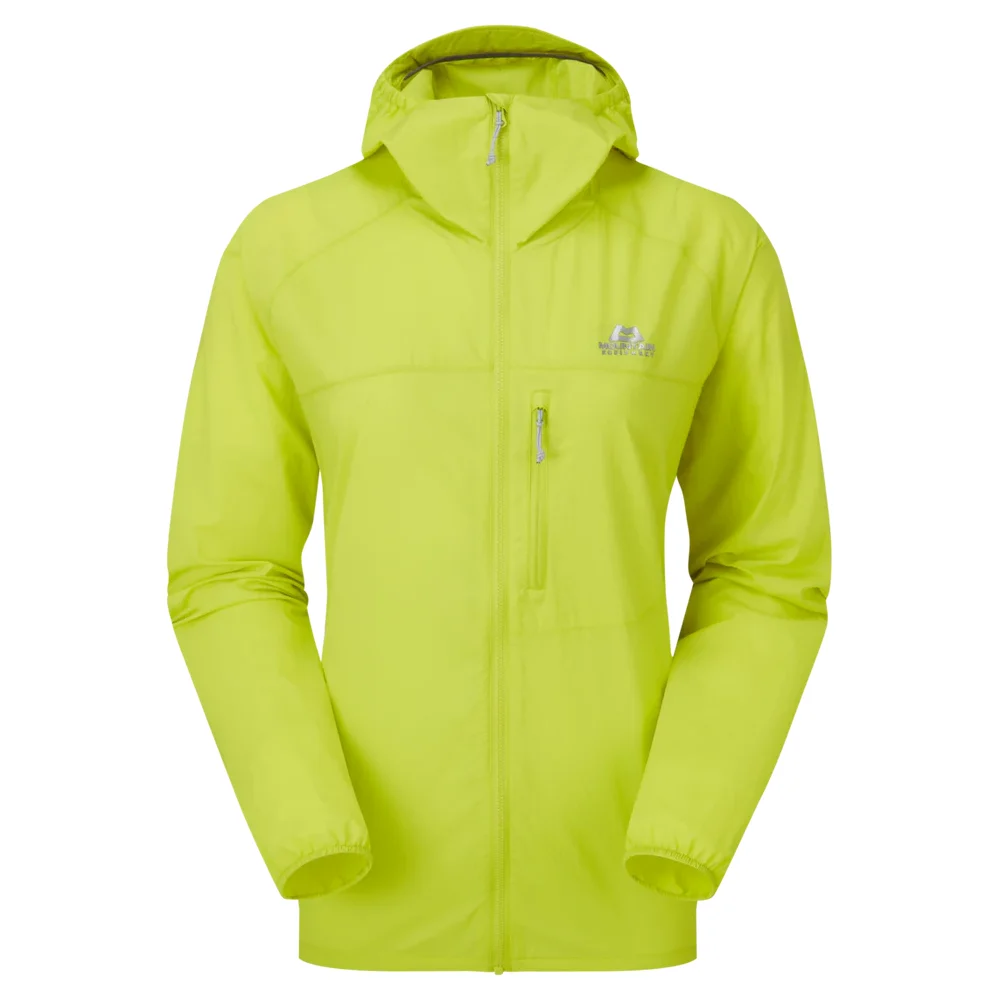 W's Aerofoil Hooded Jacket Vine Green, view: 1