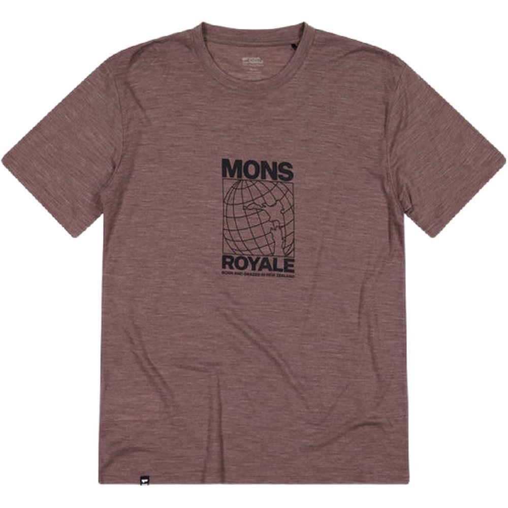 Zephyr Merino Tencel T-Shirt Chestnut, view: 1