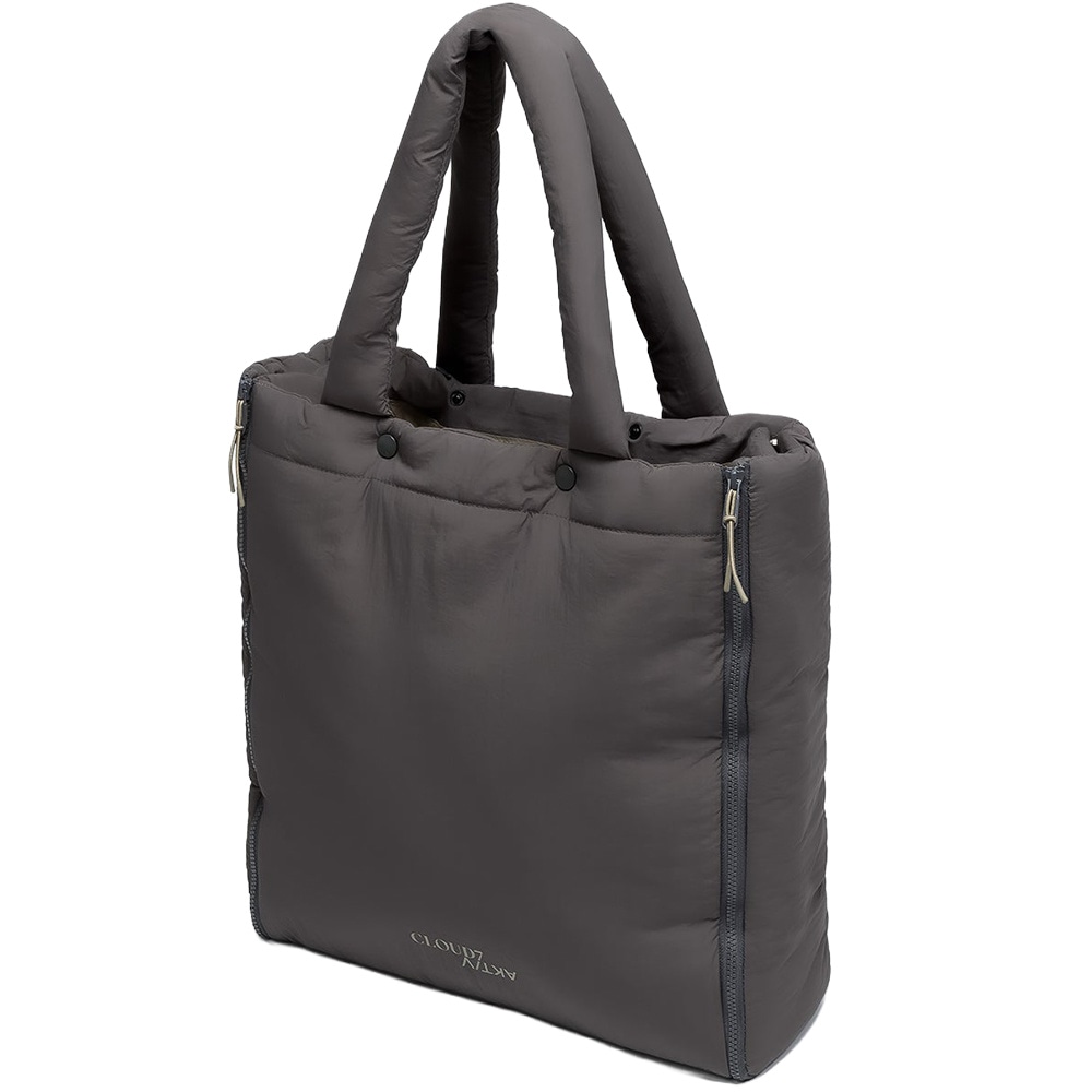 Travel Bed Aktiv Puffer Dark Grey/Light Khaki, view: 1