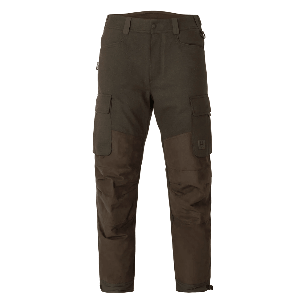 Kodiak CleverWool HSP vuoratut housut, Dark Hunting Green/Shadow Brown, view: 1