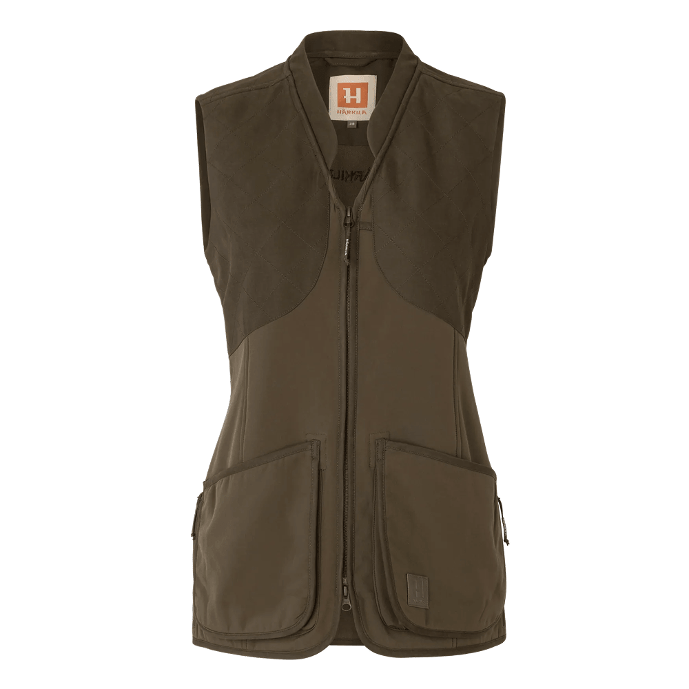 Skye naisten ampumaliivi, Willow Green/Shadow Brown, view: 1