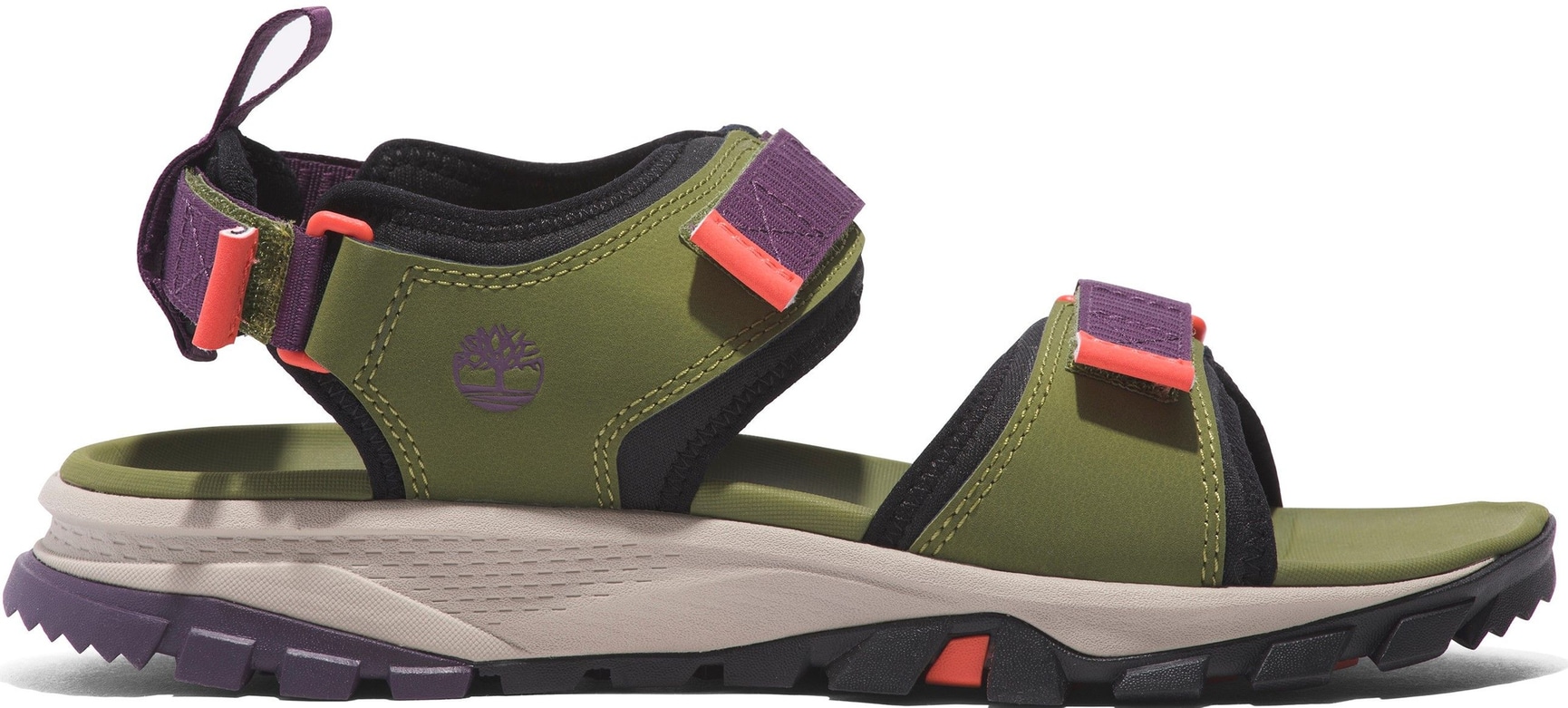 productImage: Womens Lincoln Peak 2 Strap Sandal Md naisten sandaalit, Grn Leather
