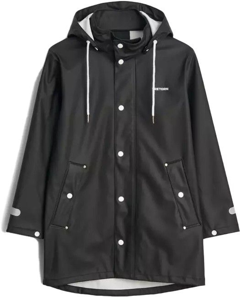 productImage: Wings Rainjacket Junior lasten sadetakki, musta