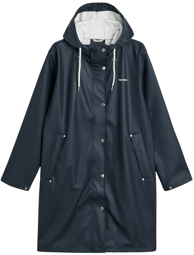 Wings A-Shape Rain Coat naisten sadetakki, Navy Blaze, view: 1