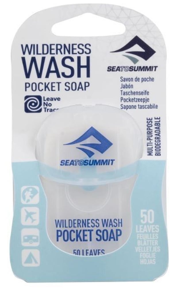 productImage: Sea to Summit Soap Pocket Wilderness Soap 50 Saippualehteä