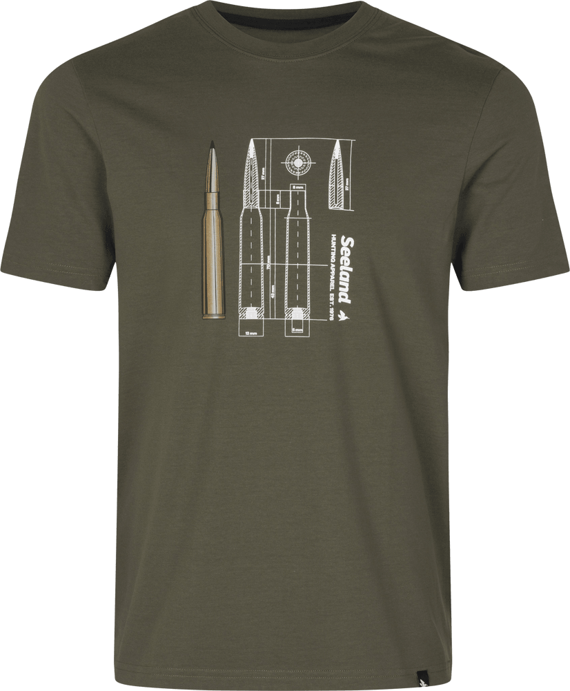 Bullet T-shirt t-paita, Grape Leaf, view: 1