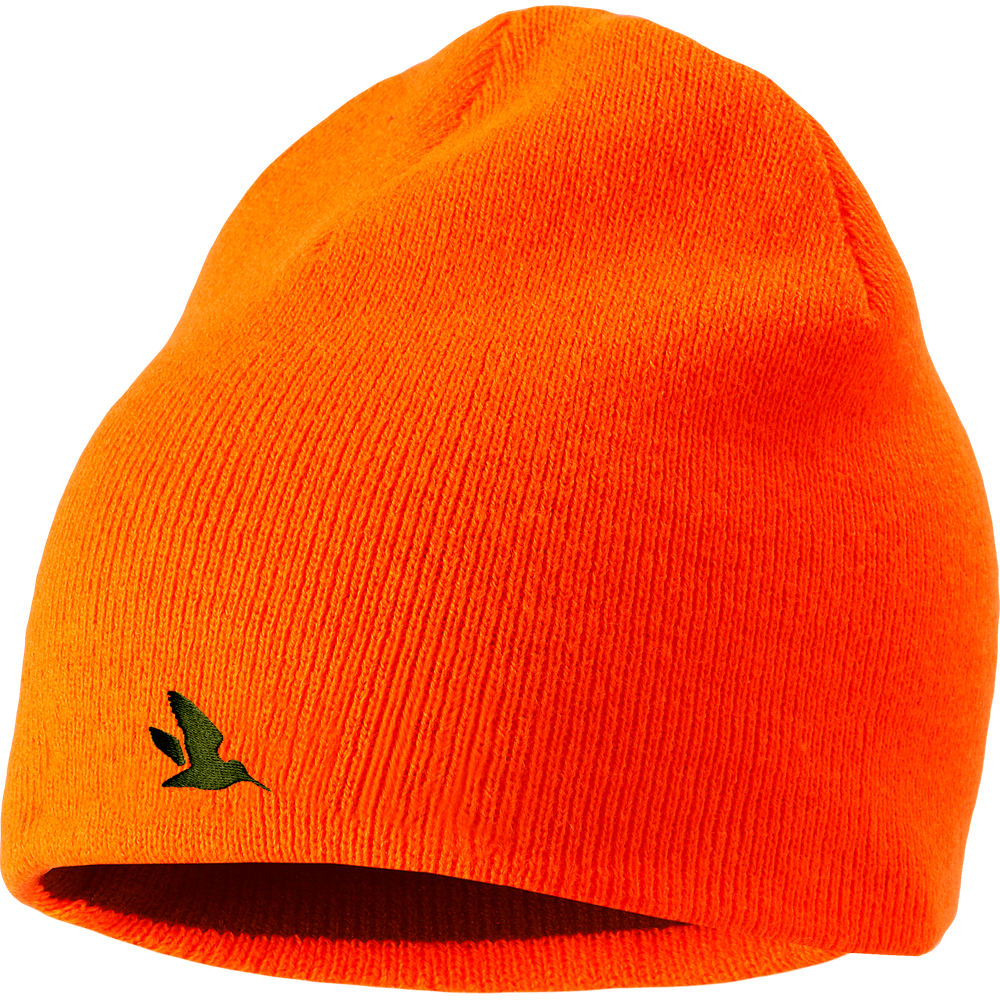 Ian Reversible Beanie Hi-Vis Orange/Pine Green, view: 1