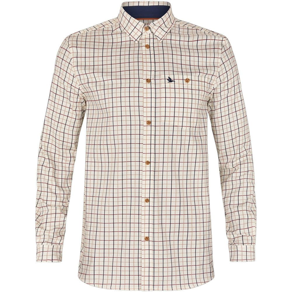 Classic Blue/Merlot Check
