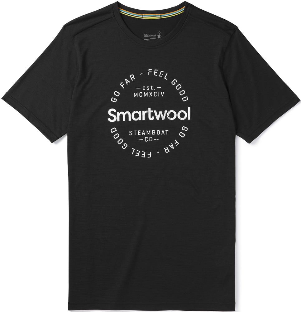 productImage: MS150 Go Far Feel Good Tee t-paita, musta