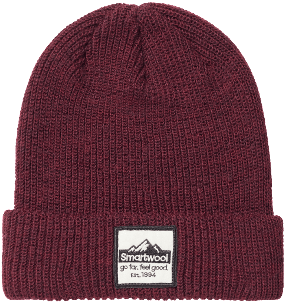 productImage: Patch Beanie pipo, viininpunainen